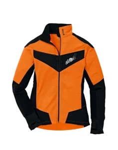 Fleecejack, DYNAMIC, maat S, fluo-oranje