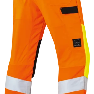 Reflecterende broek, met bescherming tegen snijwonden, Protect MS, maat 3XL